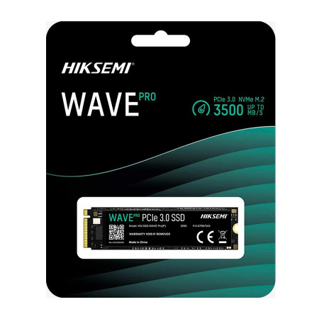 SSD-накопитель M.2 2Тб HIKSEMI (HIKVISION) Wave Pro(P) [HS-SSD-WAVE Pro(P) 2048G](3D NAND,NVMe,3445/3120 Мб/с)