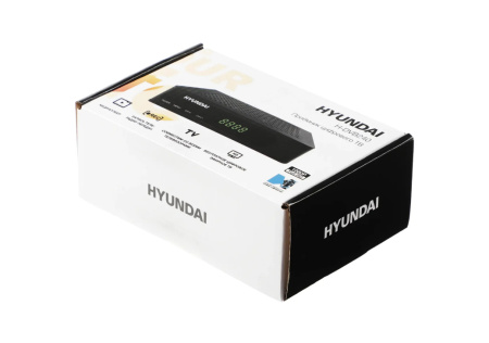 Цифровая приставка DVB-T2 Hyundai H-DVB240 черный