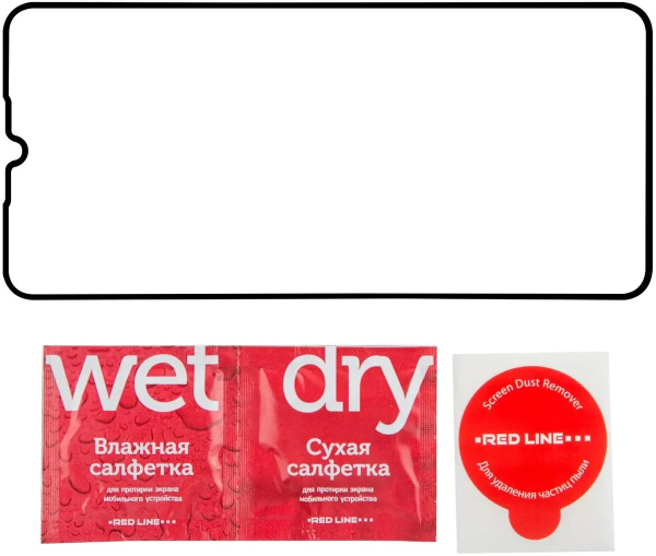 Защитное стекло для Samsung Galaxy A24 прозрачный (Redline ут000035921)