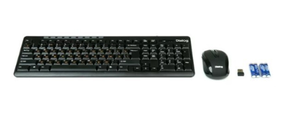 Беспроводной комплект Dialog Pointer KMROP-4020U радиус действия 10м, Black