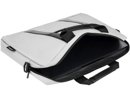 Сумка_для_ноутбука 15.6" Digma R-110 серый/черный полиэстер (R110GBK)