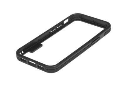 Бампер для iPhone_12_mini Deppa Soft Bumper Черный (870049)