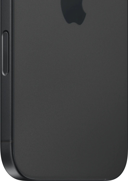 Смартфон Apple A3287 iPhone 16 256Gb черный моноблок 3G 4G 1Sim 6.1" 1179x2556 iOS 18 48Mpix 802.11 a/b/g/n/ac/ax/be NFC GPS Protect