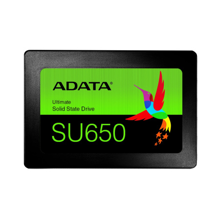 SSD-накопитель 480Гб A-Data [ASU650SS-480GT-R](Silicon Motion SM2258,TLC 3D NAND,520/450 Мб/с)