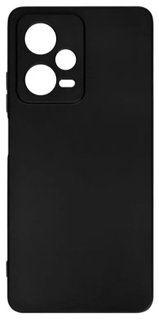 Чехол силиконовый для Xiaomi Redmi Note 12 Pro+ (5G) DF xiCase-81 (black)
