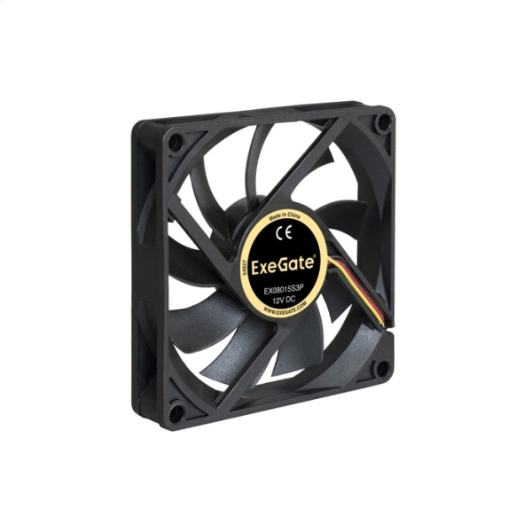 Кулер в корпус 60x60x15 ExeGate EX06015S3P (Sleeve/3500prm/3pin)