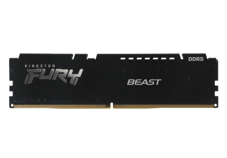 Модуль памяти DIMM DDR5 16Гб 5600МГц Kingston Fury Beast Black AMD (KF556C36BBE-16) CL36
