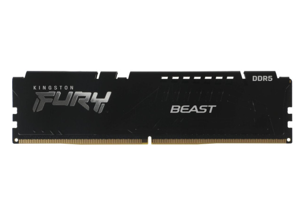 Модуль памяти DIMM DDR5 16Гб 5600МГц Kingston Fury Beast Black AMD (KF556C36BBE-16) CL36
