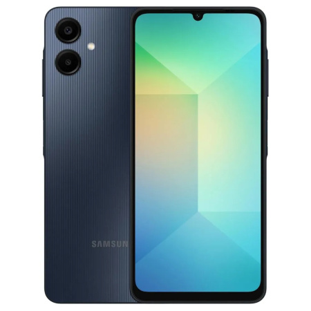 Смартфон Samsung Galaxy A06 4Гб 64Гб SM-A065 Черный 6.7", IPS, 1600*720, 2*2+6*1.8ГГц, 50+2МП, 8Мп, 4G, 5000мАч, And