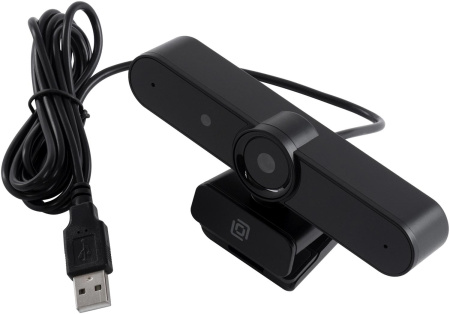 Камера Web Оклик OK-C031FH черный 2Mpix (1920x1080) USB2.0 с микрофоном