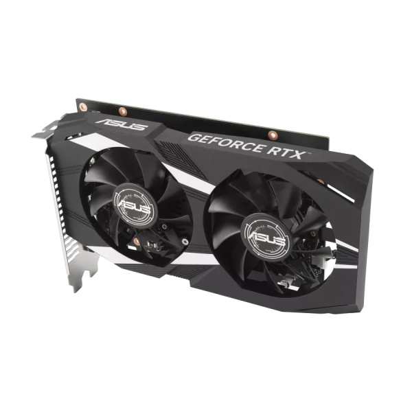 Видеокарта GeForce RTX3050 Asus 6Гб DUAL OC GDDR6,96bit,DVI,HDMI,DP (DUAL-RTX3050-O6G) ret