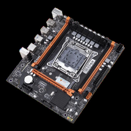 Мат.плата S2011V3 Huananzhi X99-4MF с процессором Xeon E5-2640v3 (mATX,4DDR4,PCI-E,M.2,4USB2.0,2USB3