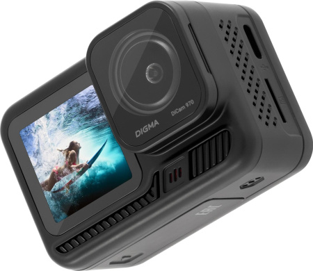 Экшн-камера Digma DiCam 970 1xCMOS 12Mpix черный