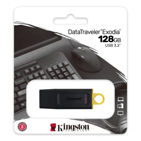 Флеш-накопитель USB3.2 128GB Kingston Exodia (DTX/128GB)