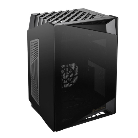Корпус для ПК Silverstone Bad Pack SST-LD03B-AF TO-LD03-BK-GLASS AND AIR FLOW VENT-SST  (810256) bp