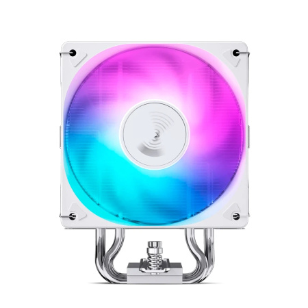 Кулер S115х/1200/1700/1851/AMx Jonsbo CR-1000 MAX Color White (230W/120mm/600-1500rpm/LED/6 тепл.трубок)