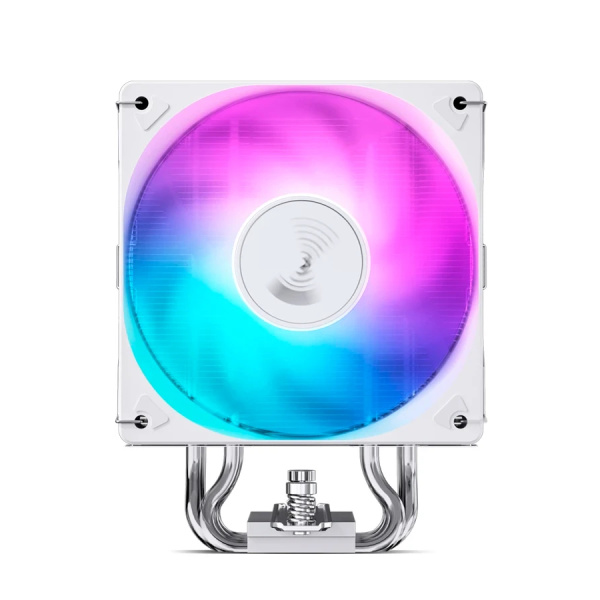 Кулер S115х/1200/1700/1851/AMx Jonsbo CR-1000 MAX Color White (230W/120mm/600-1500rpm/LED/6 тепл.трубок)