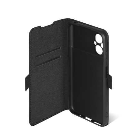 Чехол-книжка для Poco M5 DF poFlip-13 (black)