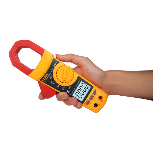 Токовые клещи Zotek VC903, AC/DC 1200A, TrueRMS, 6000counts, 2*AA