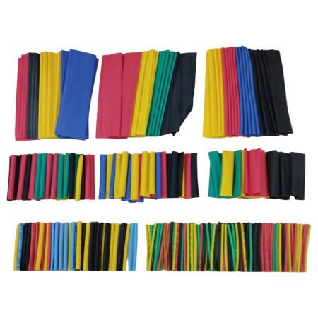 Набор термоусадочной трубки цвентные 1-14мм, 328шт.