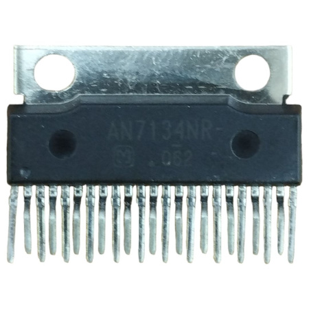 микросхема AN7134NR, УМЗЧ, 2*7.5W, 6…18V, HZIP23
