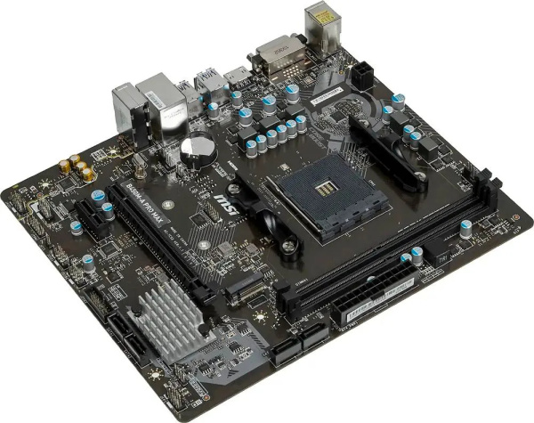 Мат.плата SocAM4 AMD B450 MSI B450M-A PRO MAX (mATX,2DDR4,M.2,DVI,HDMI,PC4133)