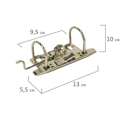 Папка-регистратор 75мм. STAFF " Profit" мраморн. покр., черный (272007)