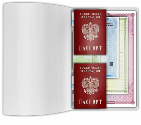 Обложка-органайзер для комплекта документов STAFF (238337)