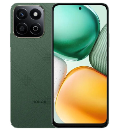 Смартфон Honor X7C 8Гб 256Гб Лесной зеленый 6.77", TFT LCD, 1610*720, 4*1.9+4*2.8Ггц, 108+2МП, 8Мп, NFC, 4G, 5200мАч, And 14