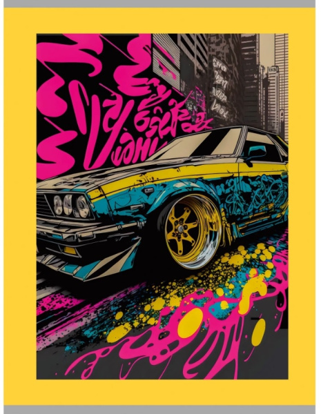 Тетрадь А4 96л. "Скорость и драйв" Эксмо ТЛ4965145