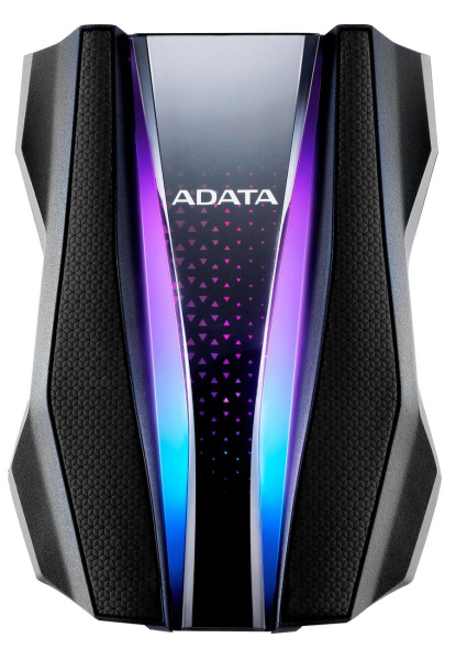 Жесткий диск USB3.2 2.5" 2TB A-Data HD770G (AHD770G-2TU32G1-CBK) Черный,IP68, RGB
