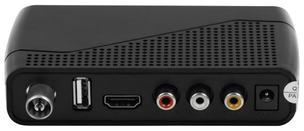 Цифровая приставка DVB-T2 Hyundai H-DVB500 черный