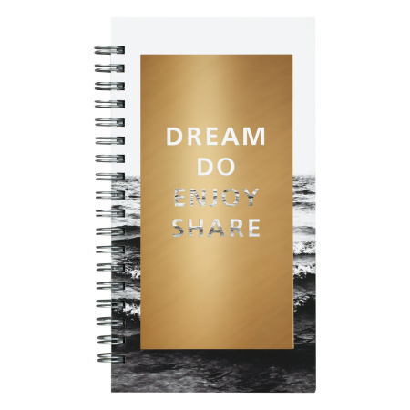 Записная книжка MESHU А6, 96л. "Dreams come true", на гребне MS_52918