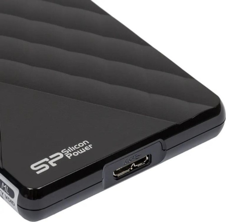 Жесткий диск USB3.0 2.5" 1TB Silicon Power D06 Diamond (SP010TBPHDD06S3K) черный
