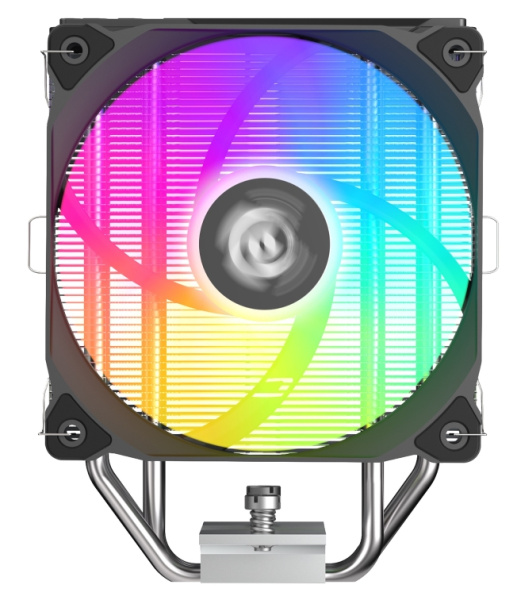 Кулер S115х/1200/1700/AMx PentaWave PC-Z04E SRB ARGB (220W/120mm/600-1850rpm/ARGB/4 тепл.трубки)