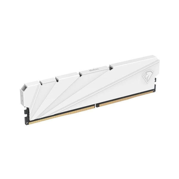 Модуль памяти DIMM DDR4 8Гб 3200МГц Netac Shadow S White (NTSSD4P32SP-08W) C16 (радиатор)