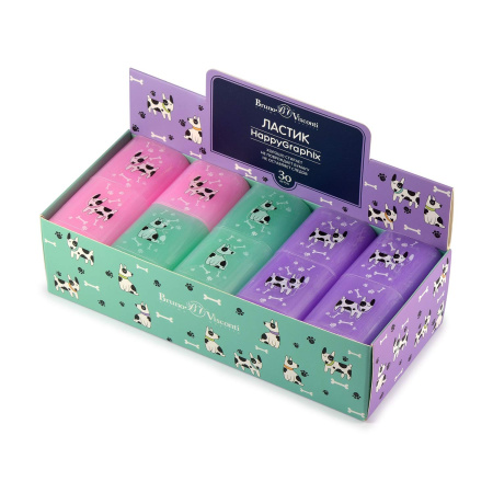 Ластик BV "HappyGraphix Pastel" 42-0014