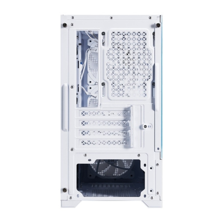 Корпус mATX Б_БП 1STPLAYER Go2 ARGB White (USB3.0, Audio, 4x120mm ARGB,белый)[Go2-WH-4F7-W]