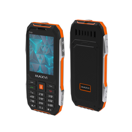Сотовый Maxvi T101 Orange 2sim/2.8"/320*240/microSD/Bt/4000мАч/моноблок