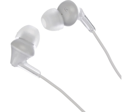 Наушники Panasonic RP-HJE125E-W вставные, 16Ом, 97Дб, кабель 1.1м, White