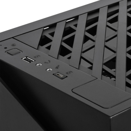 Корпус для ПК Silverstone Bad Pack SST-LD03B-AF TO-LD03-BK-GLASS AND AIR FLOW VENT-SST  (810256) bp