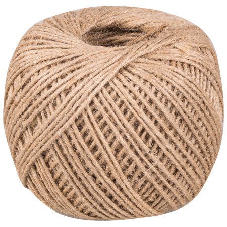 Шпагат джутовый OfficeSpace, полированный, 1200текс, 150м, 0,181кг (329542)