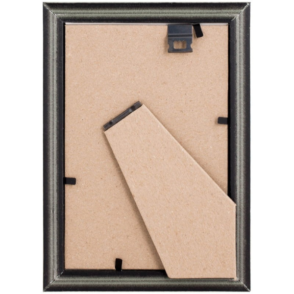 Фоторамка 10*15см. OfficeSpace  пластик № 9, серебро (234016)