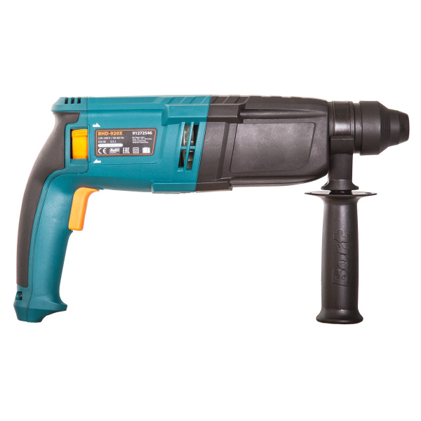 Перфоратор Bort BHD-920X 900Вт, 3 реж., 3.5Дж, 0-900 об/мин, 0-5000 уд/мин, реверс, SDS-plus