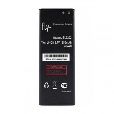 АКБ (аккумулятор) Fly BL9202 ( FS405 ) 3.7V 1250mAh