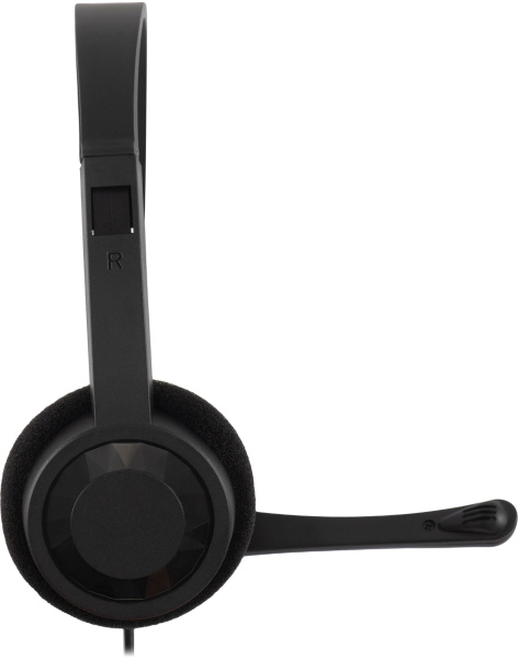 Гарнитура проводная Оклик HS-M600 накладные, кабель 1.8м, Черный