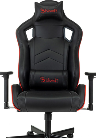 Кресло игровое A4Tech Bloody GC-840 черный сиденье черный экокожа с подголов. крестов. металл черный пластик черный (комплект 1шт)