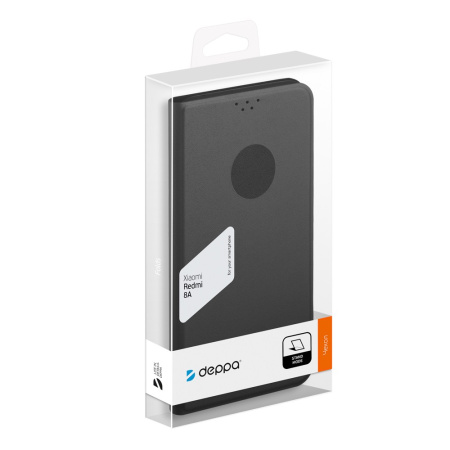 Чехол-книжка для Xiaomi Redmi 8A Deppa Book Cover черный (87364)
