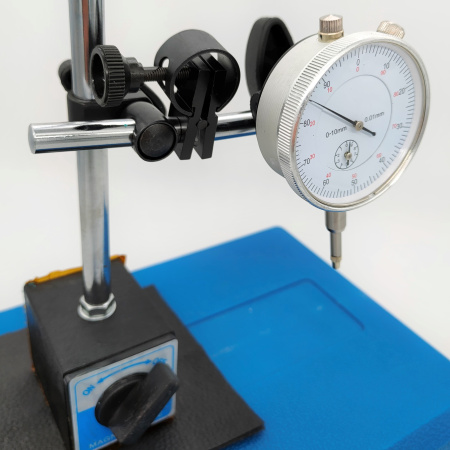 Микрометр на магнитной стойке Huoto WCZ-C3TS, 0..10мм, 0.01мм