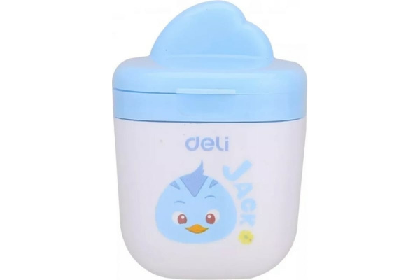 Точилка DELI 1 отв., ассорти (ER01300)